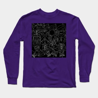 lego in soccer alien pattern in mayan ecopop Long Sleeve T-Shirt